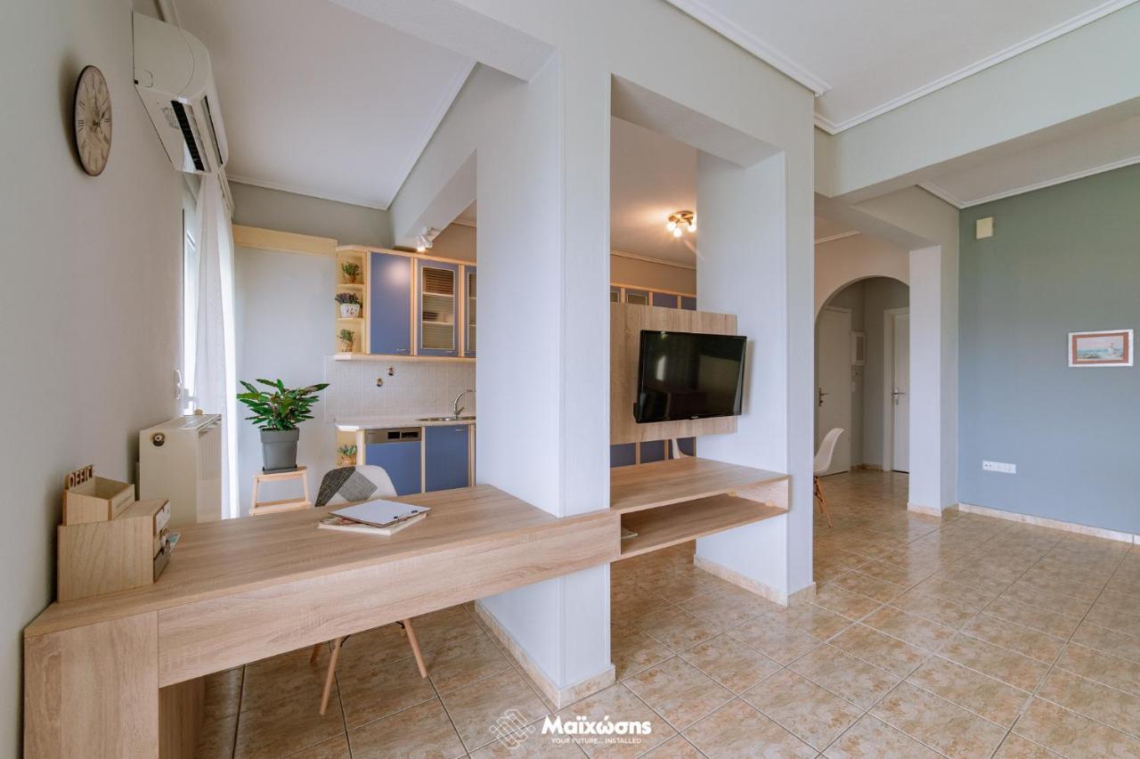 Helianthos Villa - Apartment No1 PalaiónTsiflíkion エクステリア 写真